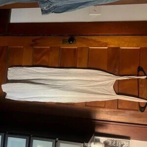 Oysho linen jumpsuit